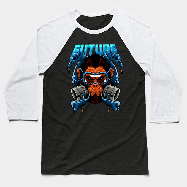 Future - Ape Baseball T-Shirt by santelmoclothing